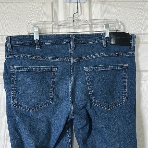 English Laundry Men's Blue Jeans Harrow Straight Fit (38x29) - Picture 4 of 11